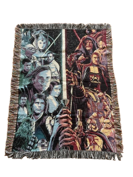 Star Wars Handmade Woven Blanket